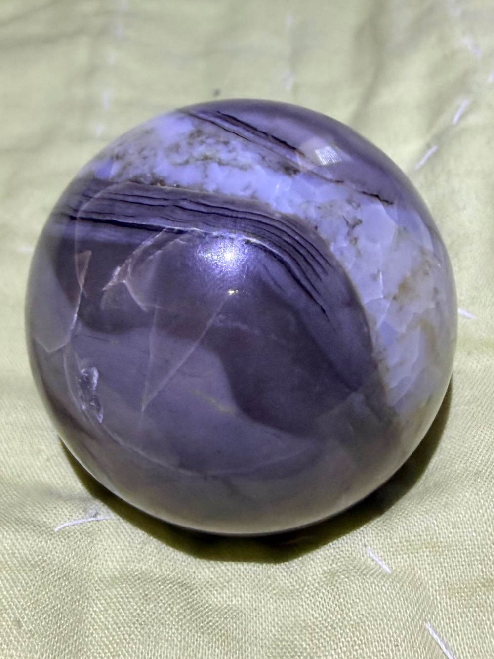 1.87 Inch Banded Agate Sphere